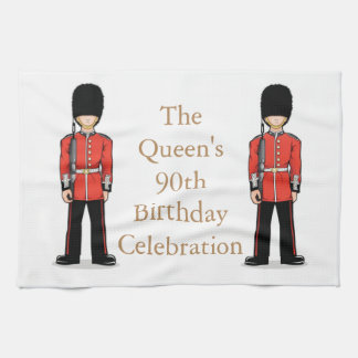 The Queen's 90th Birthday Celebration Tea Towel