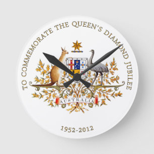 The Queen's Diamond Jubilee - Australia Round Clock