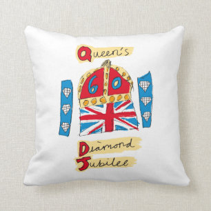 The Queen's Diamond Jubilee Emblem Cushion