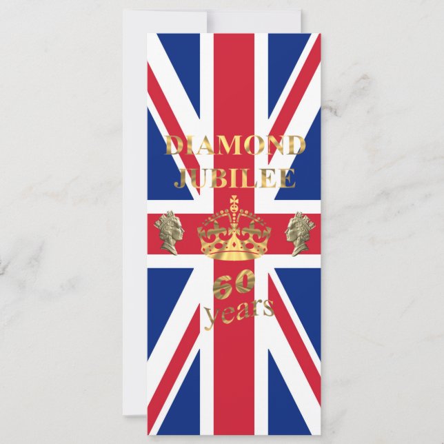 The Queens Diamond Jubilee Invitation (Front)