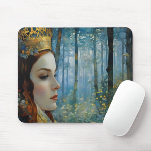 The Queen's Lost Heart Fairytale Portrait Mouse Pad