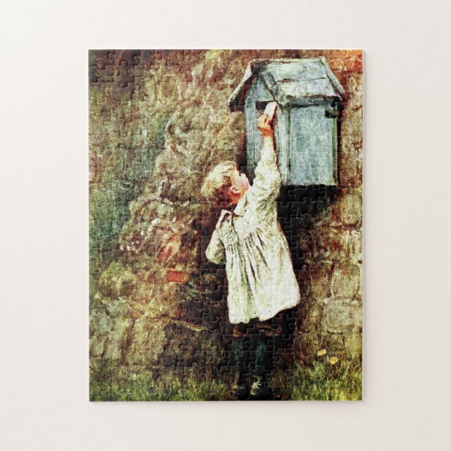 The Queen's Mailbox by Helen Allingham Jigsaw Puzzle (Vertical)