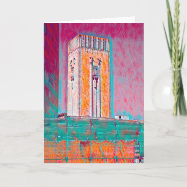 The Queen's Tunnel Ventilation Shaft Card (Front)