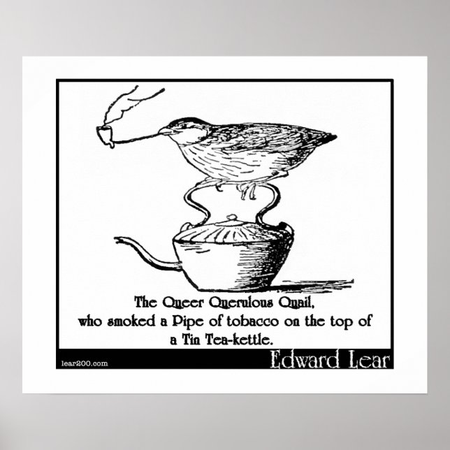 The Queer Querulous Quail Poster (Front)