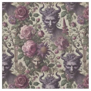 The Query of Blight – Gothic Classic Tile Fabric