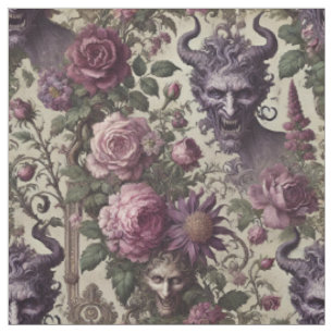 The Query of Blight – Gothic Statement Tile Fabric