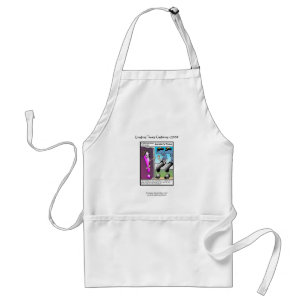 The Question Police Cartoon Unique Funny Apron