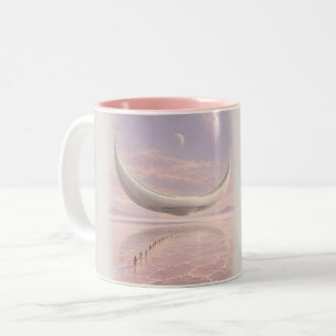The Quiet Arrival Two-Tone Coffee Mug