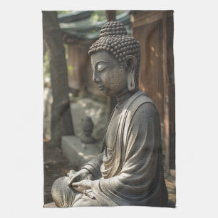 The Quiet Buddha Tea Towel