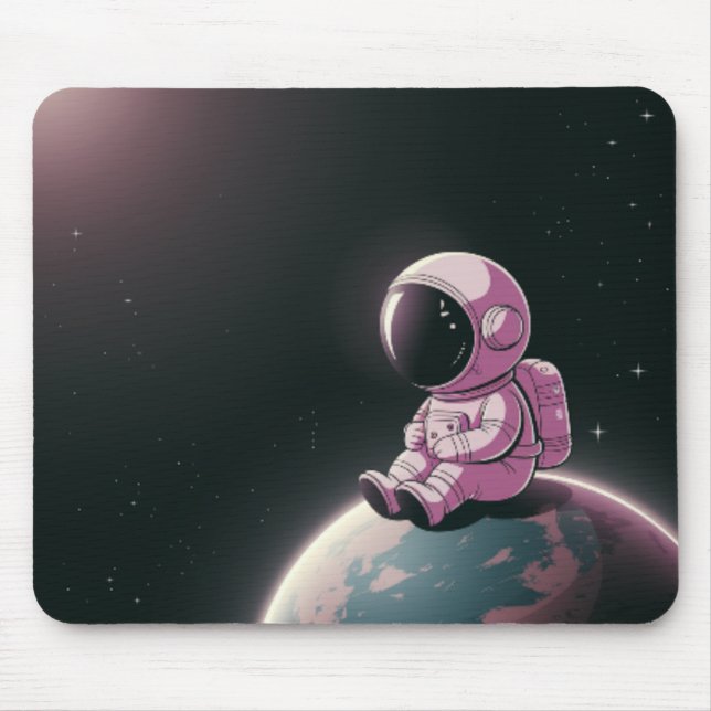 The Quiet Explorer  Mouse Pad (Front)