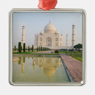 The quiet peaceful Taj Mahal at sunrise one of Metal Tree Decoration