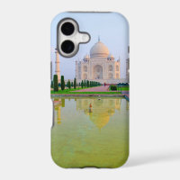 The quiet peaceful World Famous Taj Mahal at