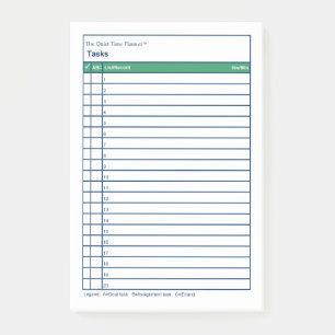 The Quiet Time Planner™ Tasks - Post-It® Notes
