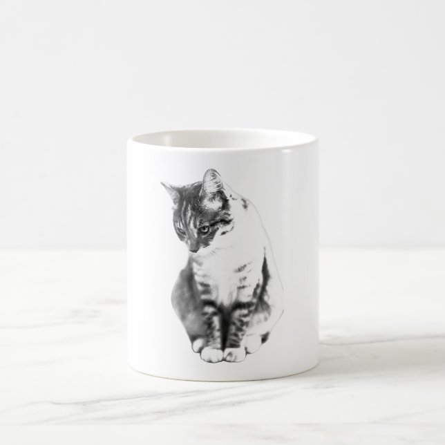 The Quiet Watcher Coffee Mug (Center)