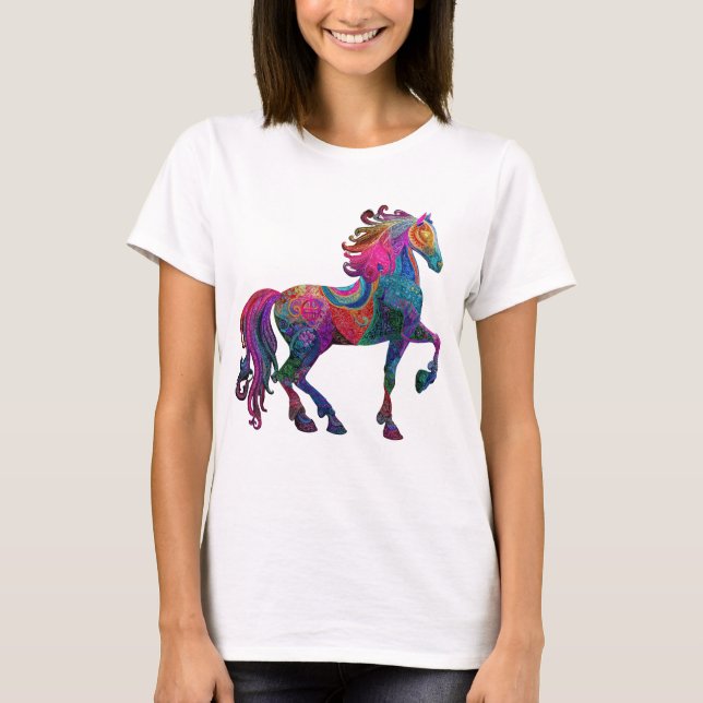 The Quilted Horse T-Shirt (Front)