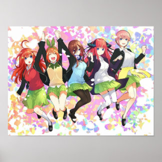 The Quintessential Quintuplets Poster