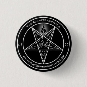 The Quintessentials "Baphomet" Button
