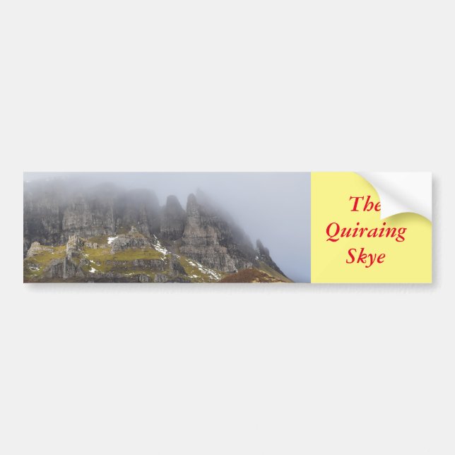 The Quiraing Bumper Sticker (Front)