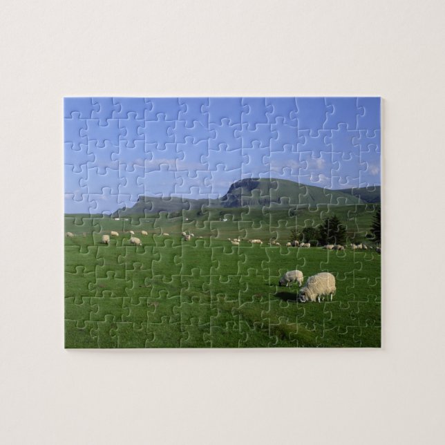 The Quiraing Mountains, Isle of Skye, Highlands, Jigsaw Puzzle (Horizontal)