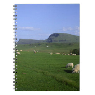 The Quiraing Mountains, Isle of Skye, Highlands, Notebook