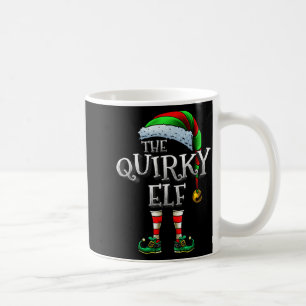 The Quirky Elf Shirt Matching Family Quirky Christ Coffee Mug