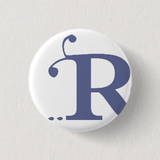 The R 3 Cm Round Badge