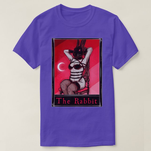 The Rabbit Tarot T-Shirt (Design Front)