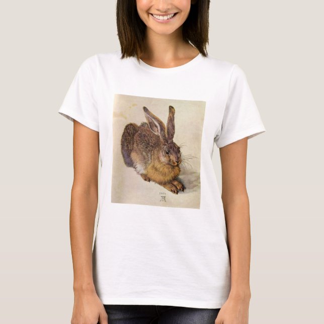 THE RABBIT ( Young Hare ) by Albrecht Durer T-Shirt (Front)