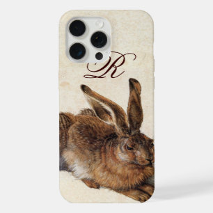 THE RABBIT ( Young Hare )  Monogram iPhone Case