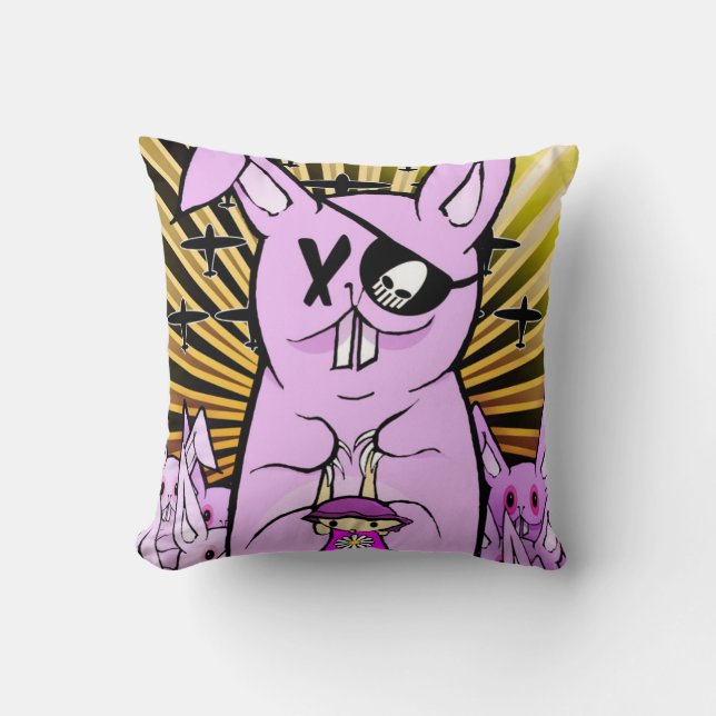 The Rabbits 2012 Cushion (Front)