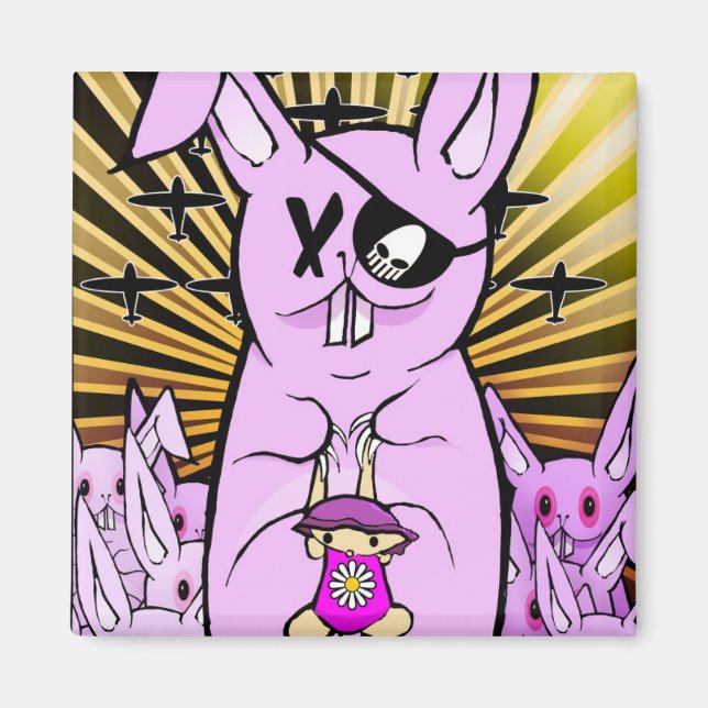 The Rabbits 2012 Magnet (Front)
