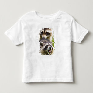 The racoon, Procyon lotor, is a widespread, Toddler T-Shirt