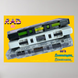 The Rad Mall "80's Soundtrack September" Poster