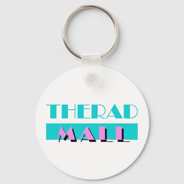 The Rad Mall "MIAMI" Keychain (Front)