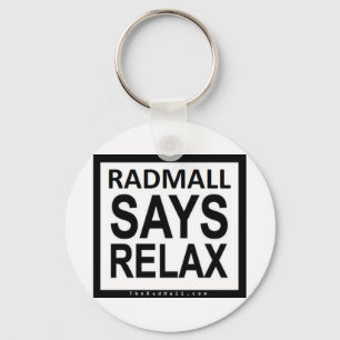 The Rad Mall "RELAX" Keychain