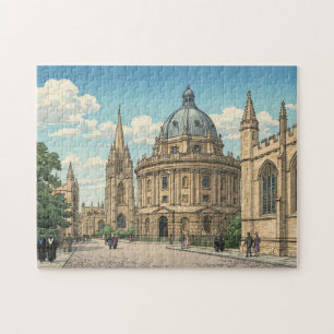The Radcliffe Camera in Oxford University  Jigsaw Puzzle