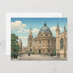 The Radcliffe Camera in Oxford University Postcard