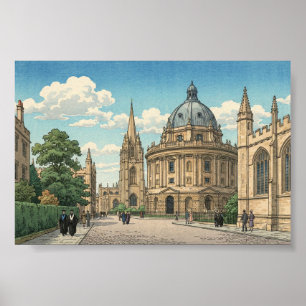 The Radcliffe Camera in Oxford University   Poster