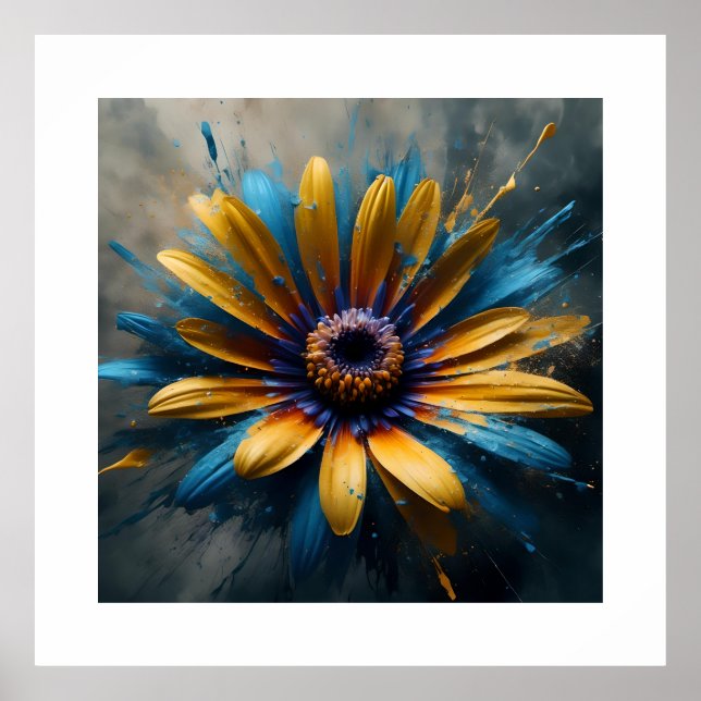 The Radiant Beauty of the African Daisy Poster (Front)
