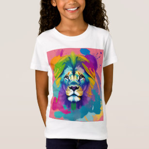 The Radiant Lion - The Watercolor Lion T-Shirt