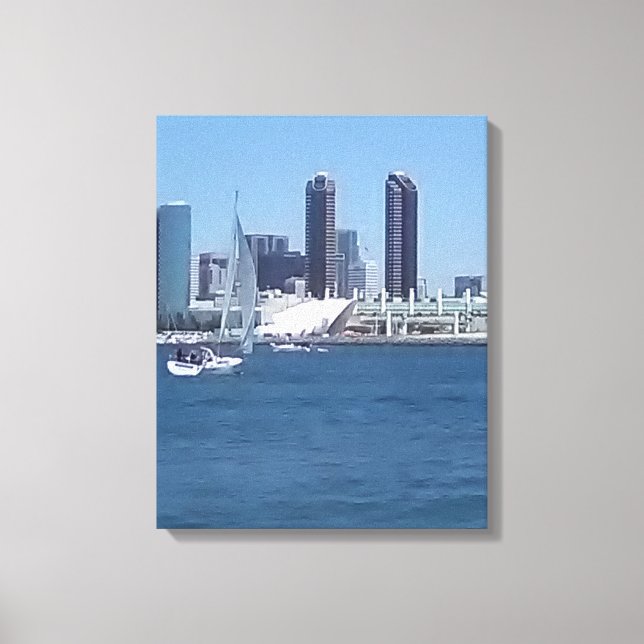 The Rady Shell Canvas Print (Front)