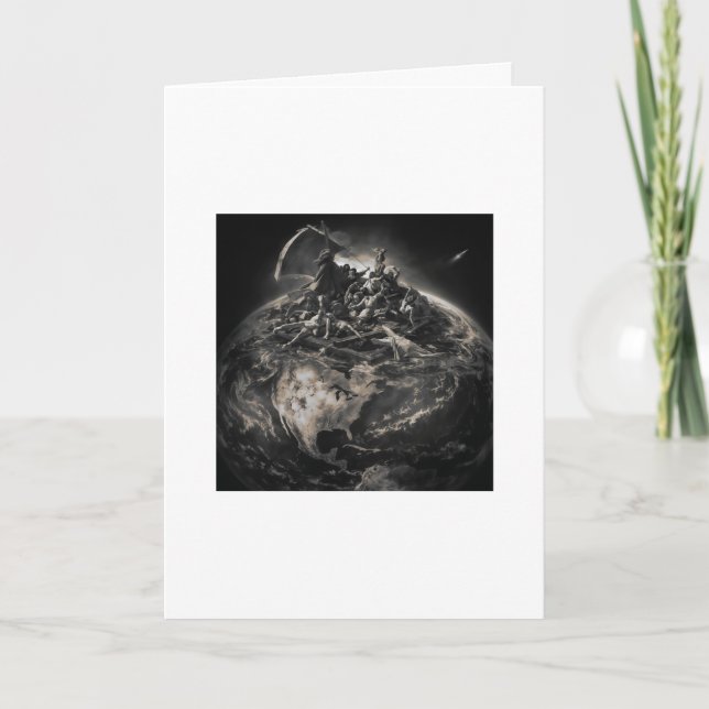 THE RAFT (AFTER GERICOAULD)  CARD (Front)