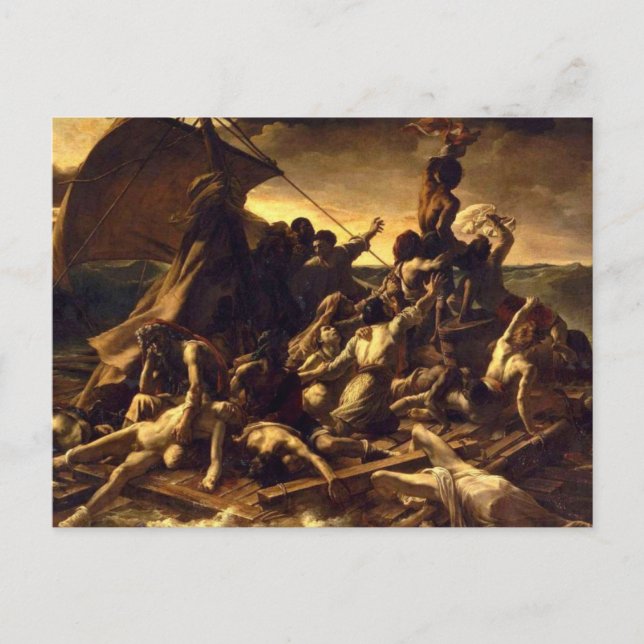 The Raft of the Medusa Postcard (Front)
