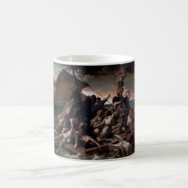 The Raft of the Medusa, Theodore Gericault Coffee Mug (Center)