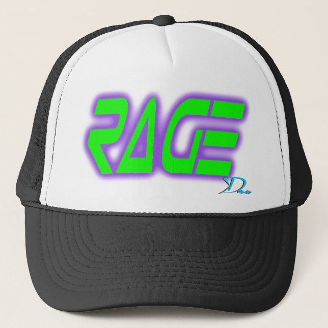 The Rage Collection Trucker Hat (Front)