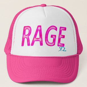 The rage girl trucker hat