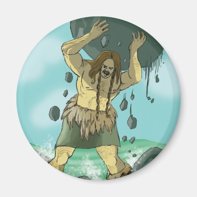 The Rage of McCool Fridge Magnet (Front)