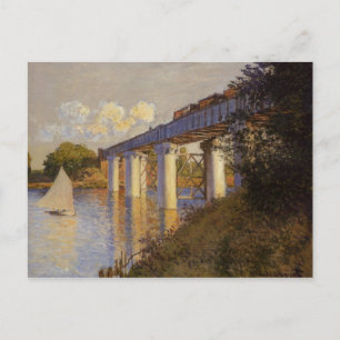 The Railway Bridge at Argenteuil Postcard