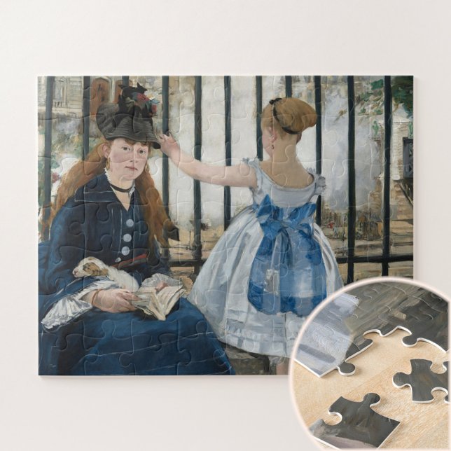 The Railway by Eduard Manet, Art Jigsaw Puzzle (Creator Uploaded)