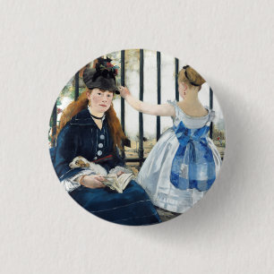 The Railway Edouard Manet 3 Cm Round Badge